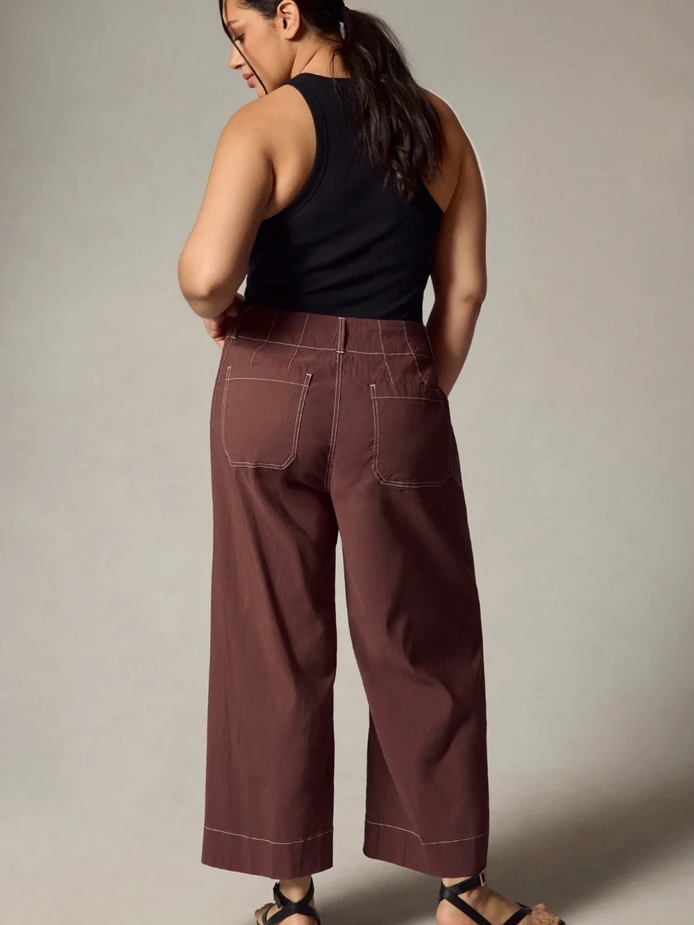 Collette Wide Leg Pants - TALL - Picture 7 of 11